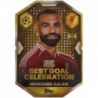 Descubre  Mohamed Salah Best Goal Celebration Chrome Award Winner Match Attax 2025/26 Topps