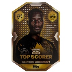 Serhou Guirassy Top Scorer Chrome Award Winner Borussia Dortmund CA 9