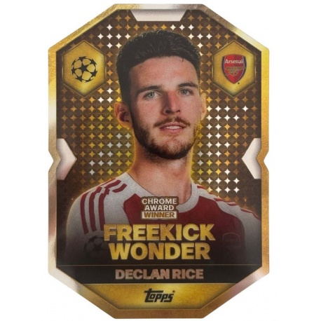 Declan Rice Freekick Wonder Chrome Award Winner Arsenal CA 14