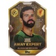 Alisson Becker Away Expert Chrome Award Winner Liverpool CA 17
