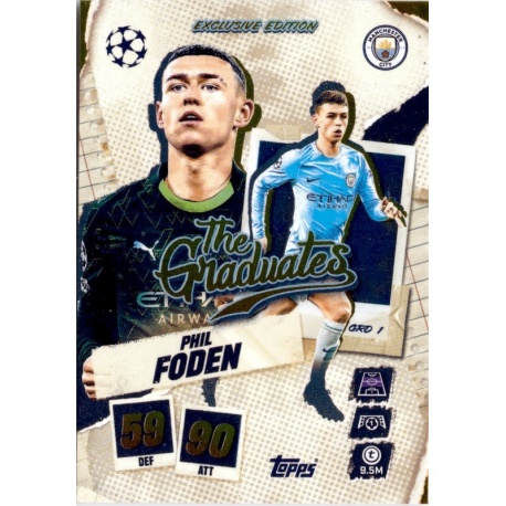 Phil Foden The Graduates Manchester City GRD 1