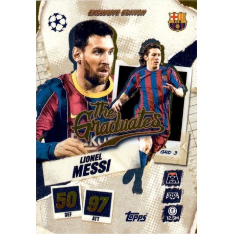 Lionel Messi The Graduates Barcelona GRD 3
