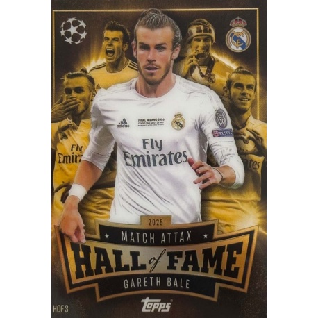 Gareth Bale Match Attax Hall of Fame Real Madrid HOF 3
