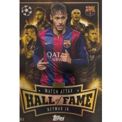 Neymar Jr Match Attax Hall of Fame HOF 4