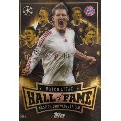 Bastian Schweinsteiger Match Attax Hall of Fame Bayern München HOF 5
