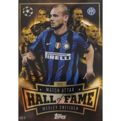 Wesley Sneijder Match Attax Hall of Fame Inter Milan HOF 6