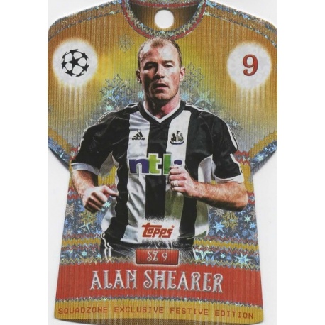 Alan Shearer Squadzone Newcastle United SZ 9