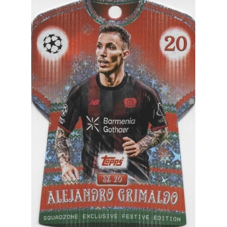 Alejandro Grimaldo Squadzone Bayer 04 Leverkusen SZ 20