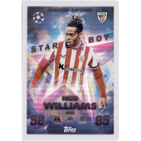 Nico Williams Starboy Limited Edition Athletic Club LE 06