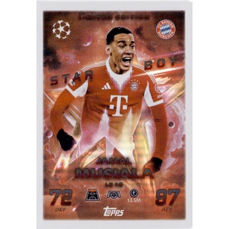 Jamal Musiala Starboy Limited Edition Bayern München LE 15