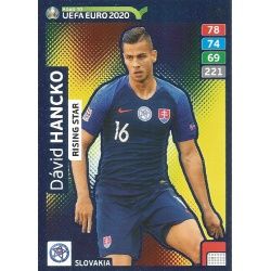 Dávid Hancko Rising Star 294 Adrenalyn XL Road To Uefa Euro 2020