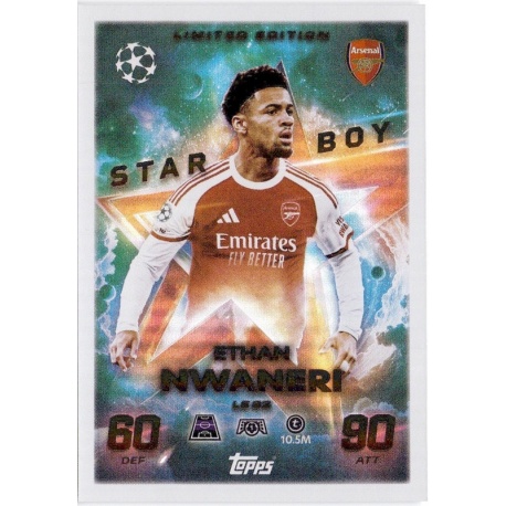 Ethan Nwaneri Starboy Limited Edition Arsenal LE 23