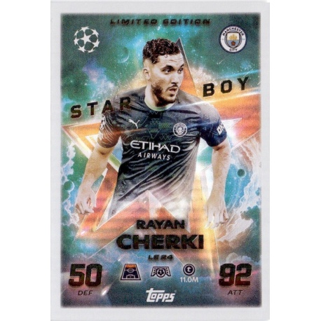 Rayan Cherki Starboy Limited Edition Manchester City LE 24