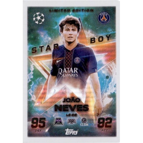 João Neves Starboy Limited Edition PSG LE 26