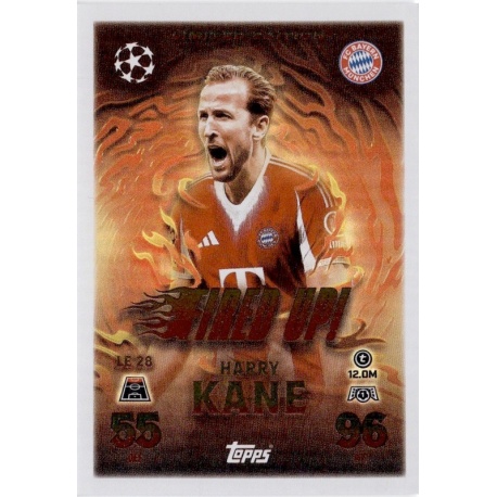 Harry Kane Fired Up! Limited Edition Bayern München LE 28