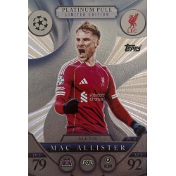 Alexis Mac Allister Platinum Pull Liverpool PL 1