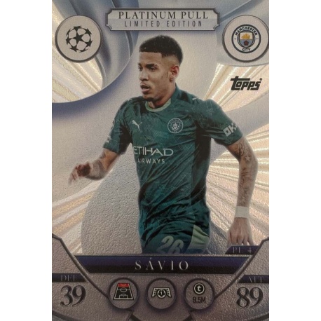 Sávio Platinum Pull Manchester City PL 4