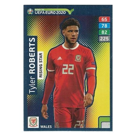 Tyler Roberts Rising Star 297 Adrenalyn XL Road To Uefa Euro 2020