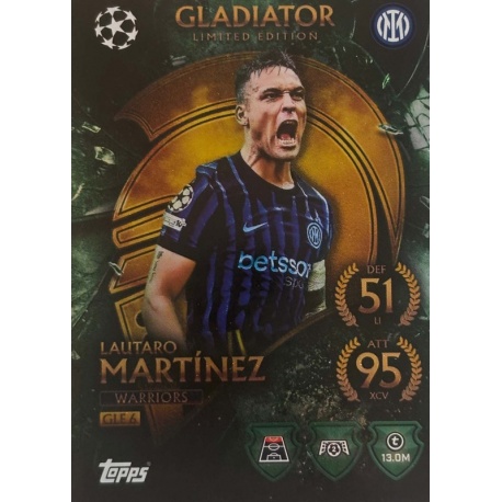 Lautaro Martínez Warriors Inter Milan GLE 6
