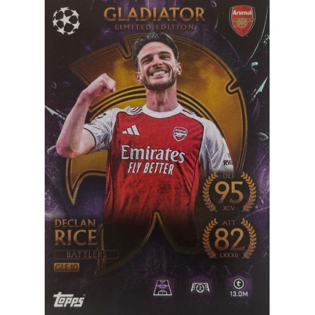 Declan Rice Battlers Arsenal GLE 10