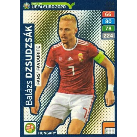 Balázs Dzsudzsák Fans Favourite 254 Adrenalyn XL Road To Uefa Euro 2020