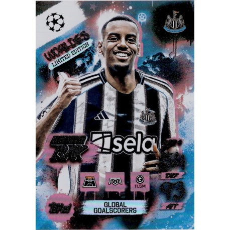 Alexander Isak Global Goalscorers Newcastle United WLE 4