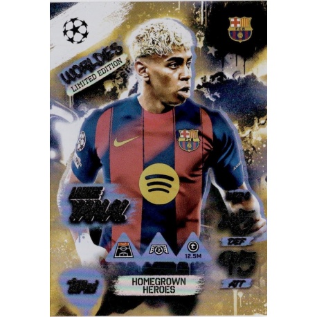 Lamine Yamal Homegrown Heroes Barcelona WLE 8