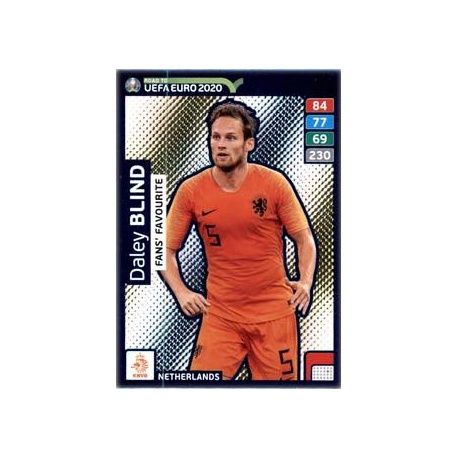Daley Blind Fans Favourite 259 Adrenalyn XL Road To Uefa Euro 2020