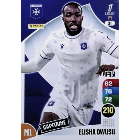 Elisha Owusu AJ Auxerre 31