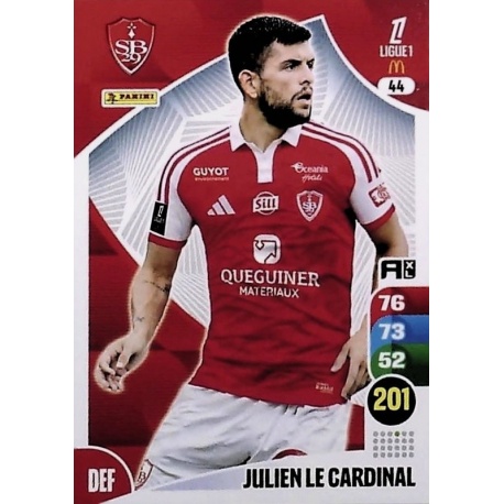 Julien Le Cardinal Stade Brestois 29 44