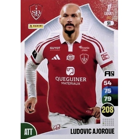 Ludovic Ajorque Stade Brestois 29 51