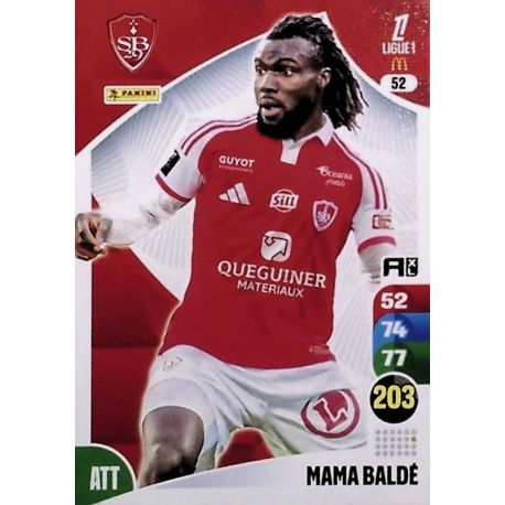 Mama Baldé Stade Brestois 29 52