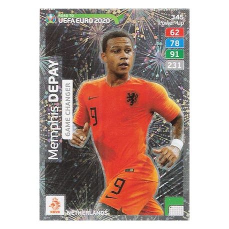 Memphis Depay Game Changer 345 Adrenalyn XL Road To Uefa Euro 2020