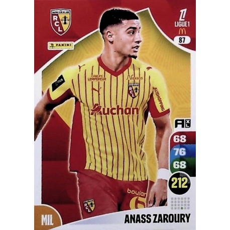 Anass Zaroury RC Lens 87