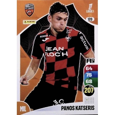 Panos Katseris FC Lorient 120