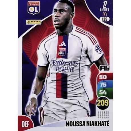 Moussa Niakhaté Olympique Lyonnais 135