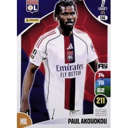Paul Akouokou Olympique Lyonnais 136