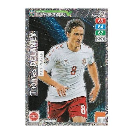 Thomas Delaney Key Players 319 Adrenalyn XL Road To Uefa Euro 2020