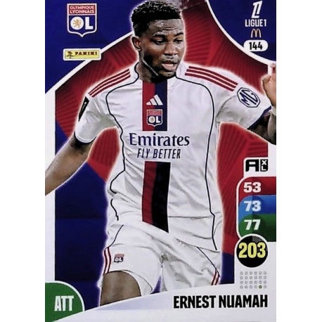Ernest Nuamah Olympique Lyonnais 144