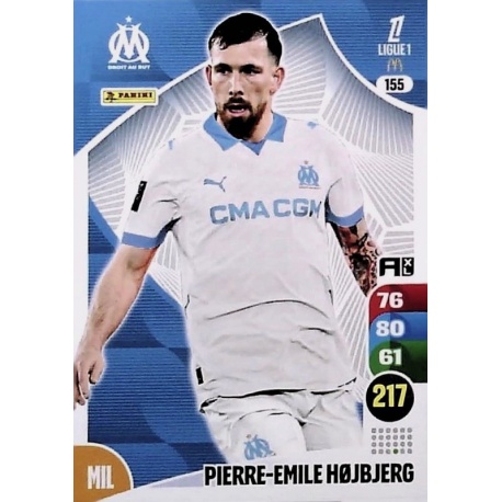 Pierre-Emile Højbjerg Olympique Marseille 155