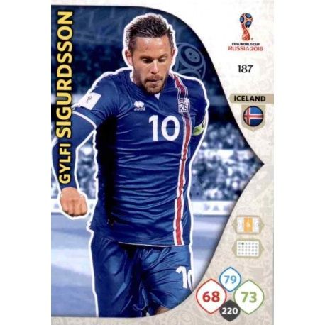 Gylfi Sigurdsson Islandia 187 Adrenalyn XL World Cup 2018 