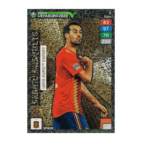 Sergio Busquets Expert 7 Adrenalyn XL Road To Uefa Euro 2020