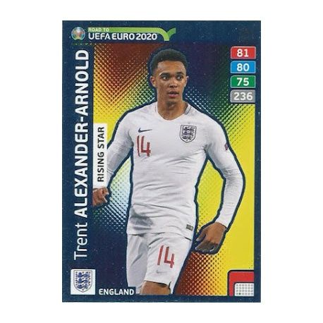 Trent Alexander-Arnold Rising Star 281 Adrenalyn XL Road To Uefa Euro 2020