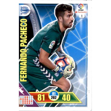 Fernando Pacheco Alavés 1 Adrenalyn XL La Liga 2016-17