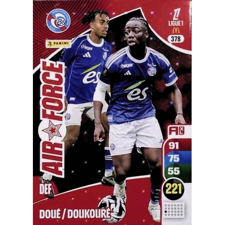 Doukouré - Guéla Doué Air Force RC Strasbourg Alsace 378