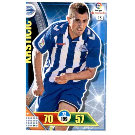 Krsticic Alavés 15 Adrenalyn XL La Liga 2016-17