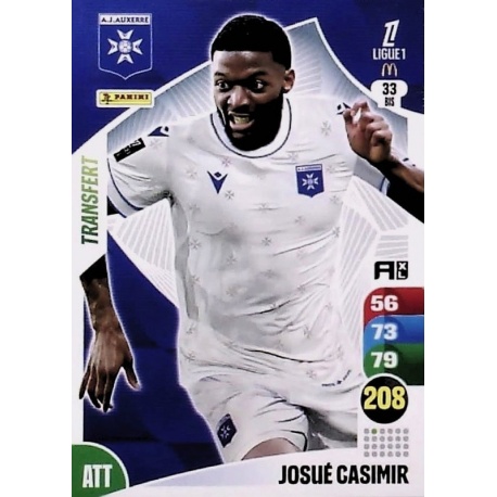 Josué Casimir Transfert AJ Auxerre 33 Bis