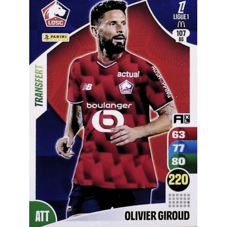 Olivier Giroud Transfert LOSC Lille 107 Bis