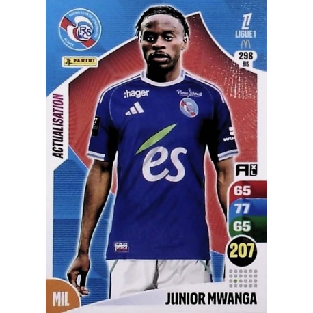 Junior Mwaga Actualisation RC Strasbourg Alsace 298 Bis