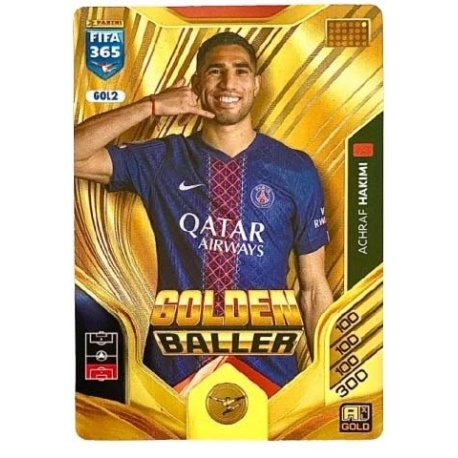 Achraf Hakimi Golden Baller GOL2